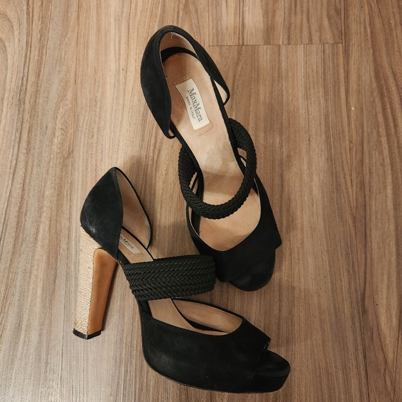 Maxmara serafin heels size 38/8 - Picture 1 of 7